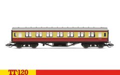 Hornby TT4037 - TT - Personenwagen 57 Corridor, 3. Klasse, BR, Ep. III - Wagen 1